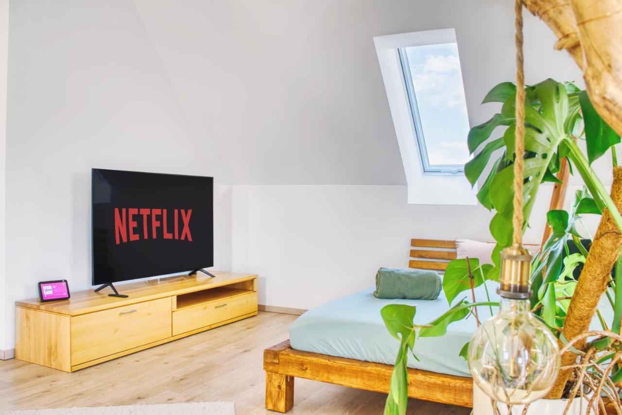 Luxus Apartment! Kueche, Balkon, Netflix, Parkplatz - 8 Personen Ilmmunster Exteriér fotografie